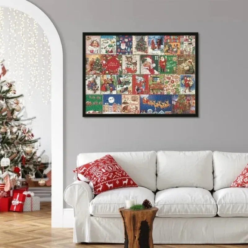 1000 Piece Christmas Advent Calendar Jigsaw Puzzle