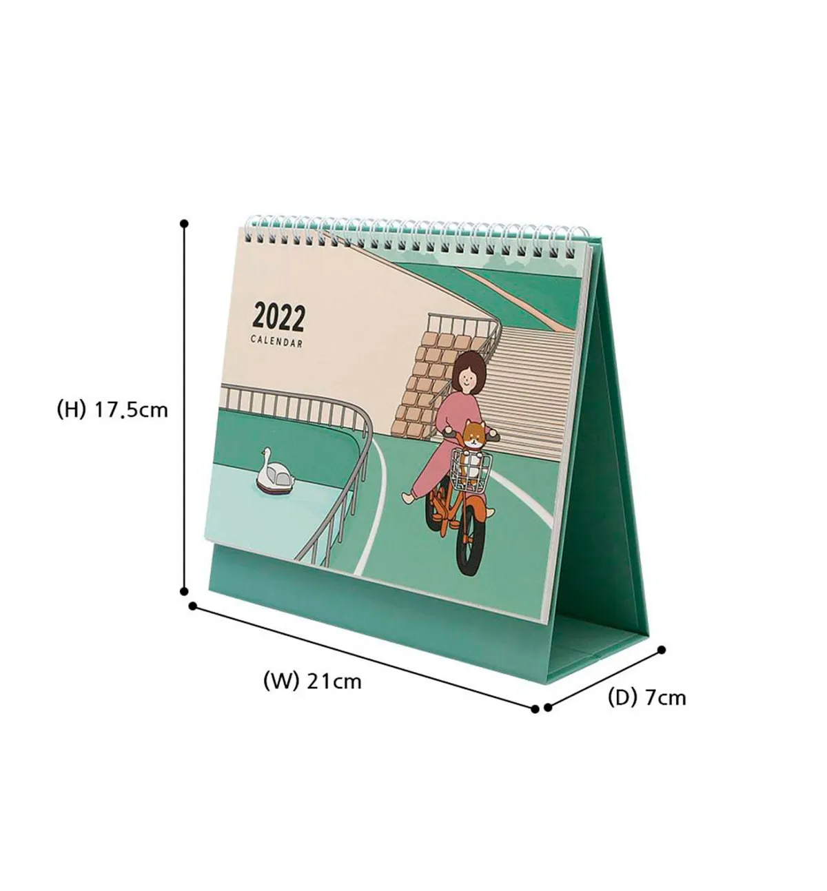 2022 Bori's Desk Calendar