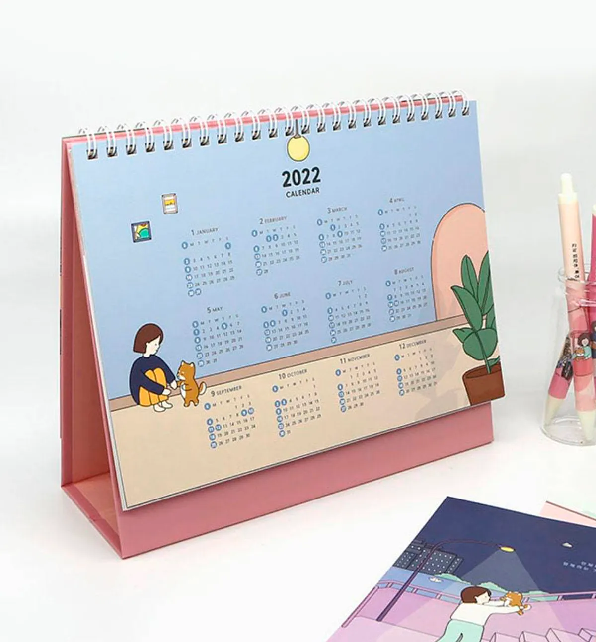 2022 Bori's Desk Calendar