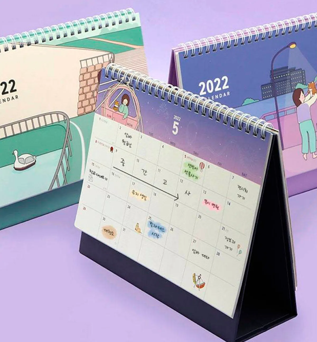 2022 Bori's Desk Calendar