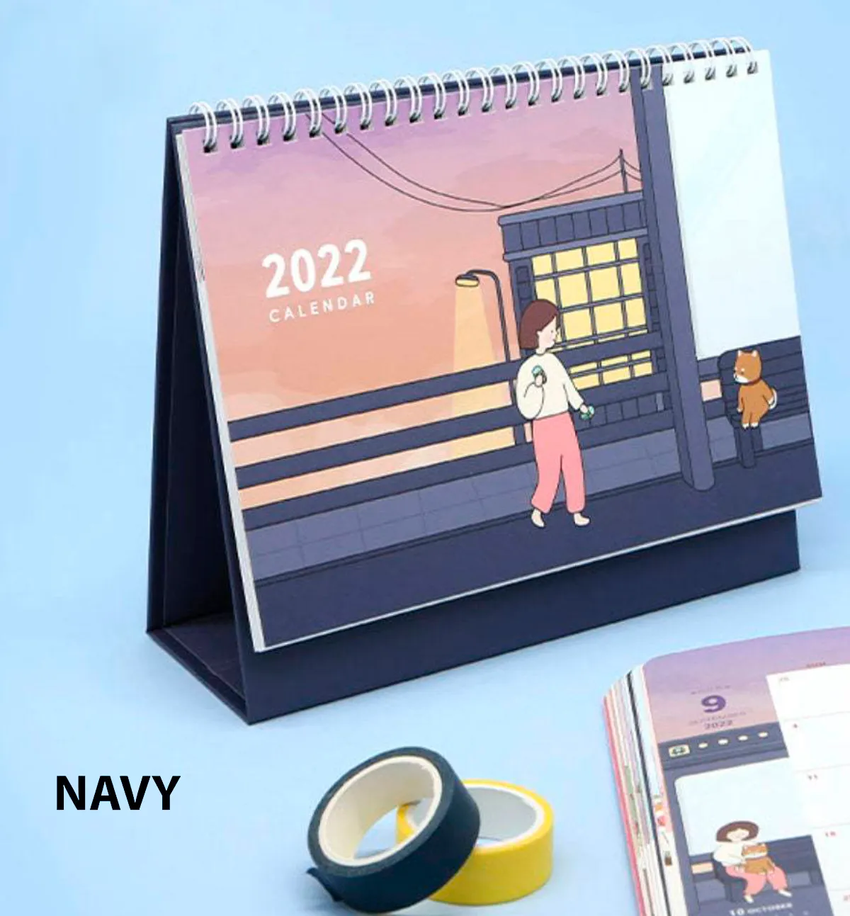 2022 Bori's Desk Calendar