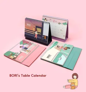 2022 Bori's Desk Calendar