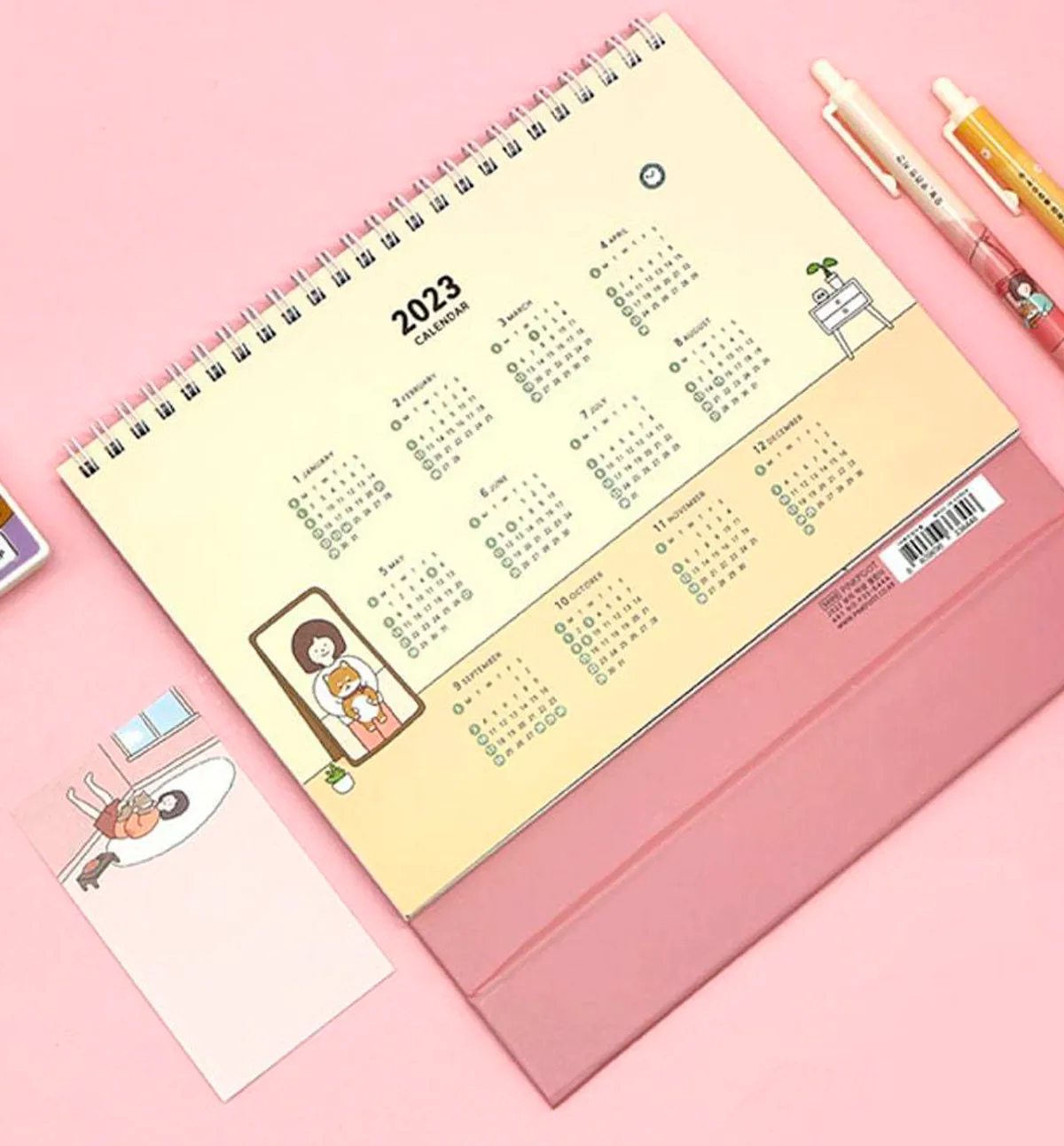 2022 Bori's Desk Calendar