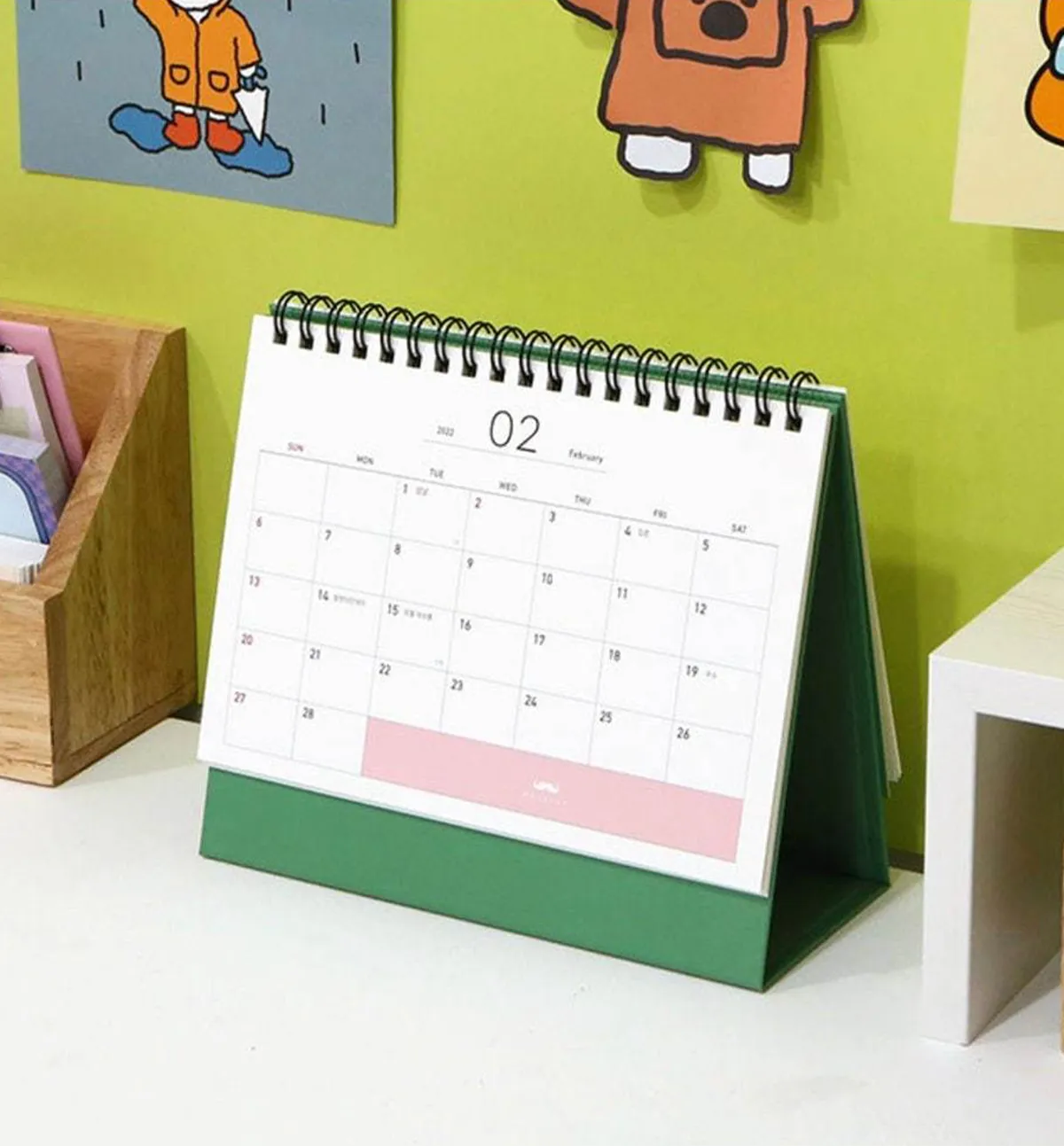 2022 Pastel Desk Calendar