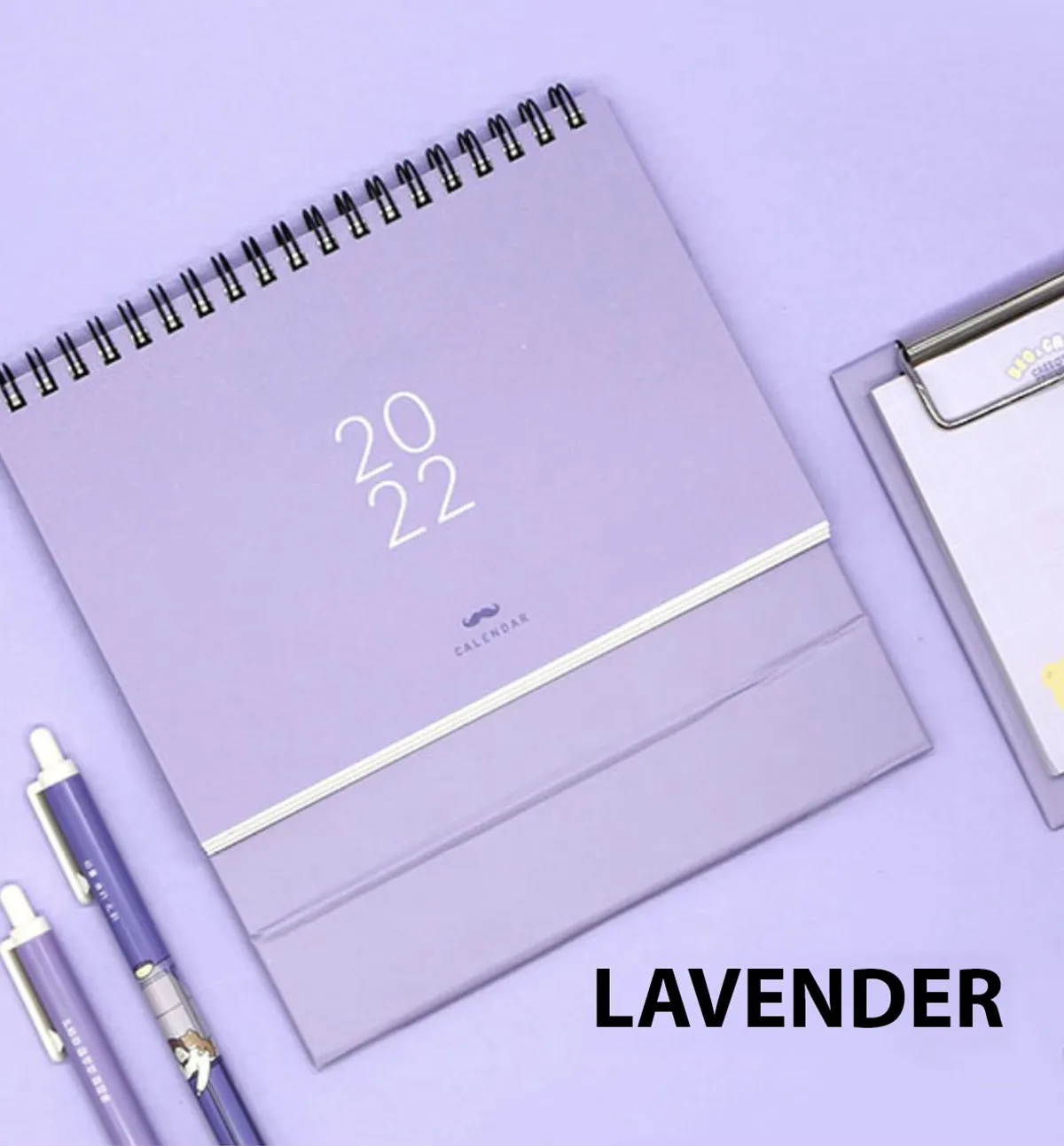 2022 Pastel Desk Calendar