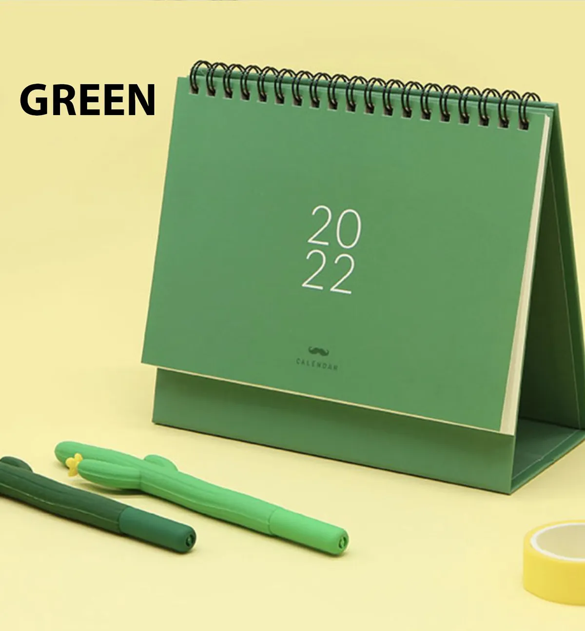 2022 Pastel Desk Calendar