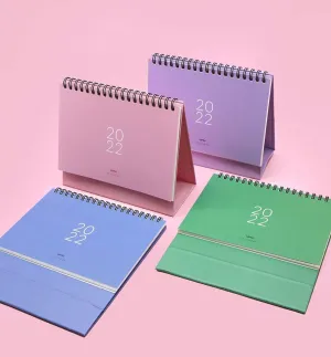 2022 Pastel Desk Calendar