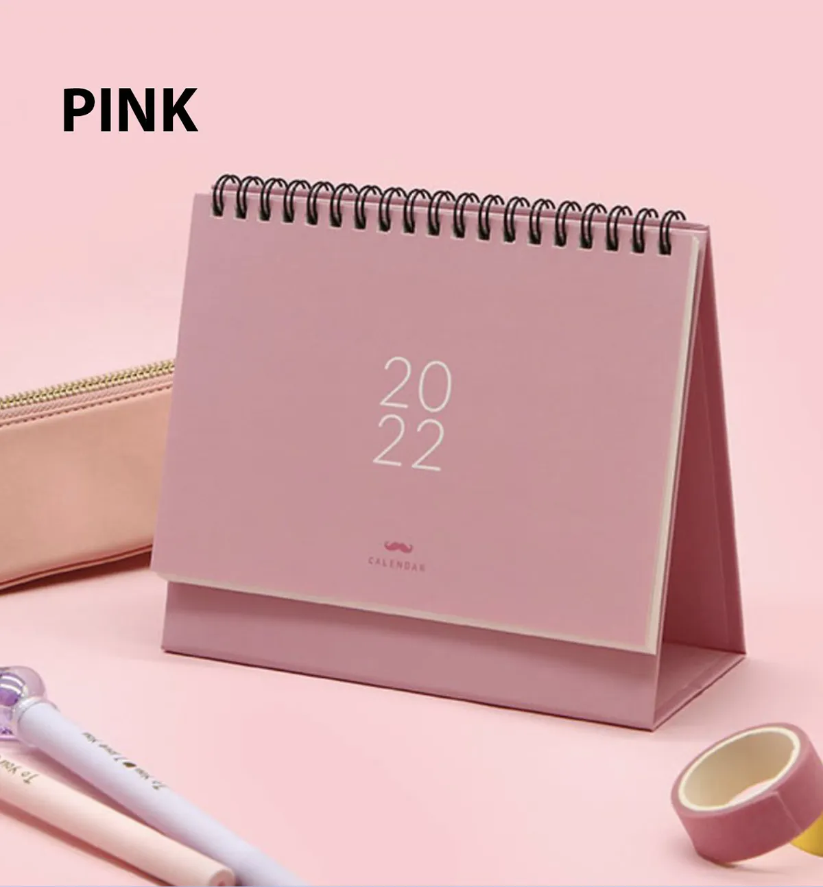 2022 Pastel Desk Calendar