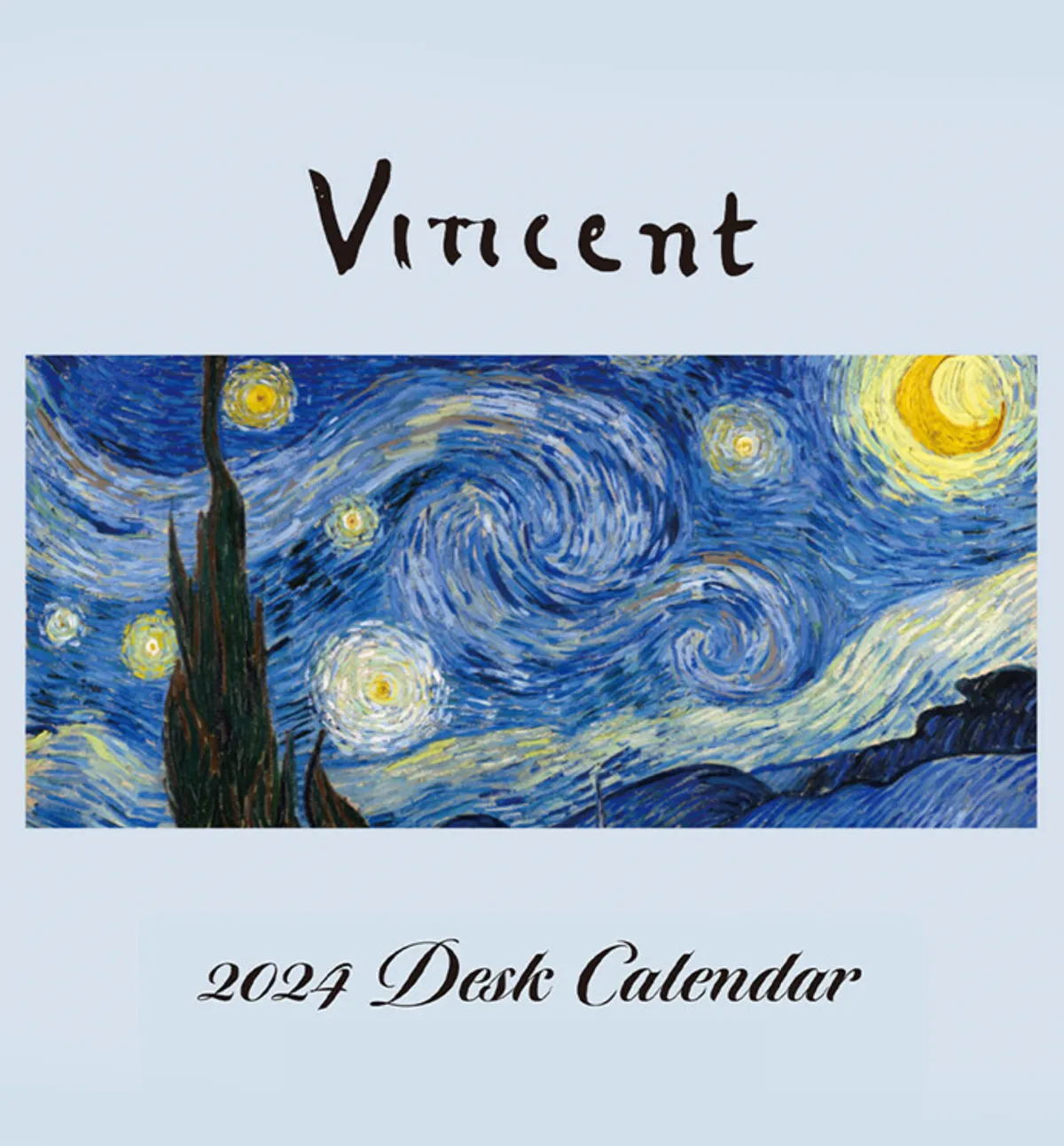 2024 Art Desk Calendar [Vincent]