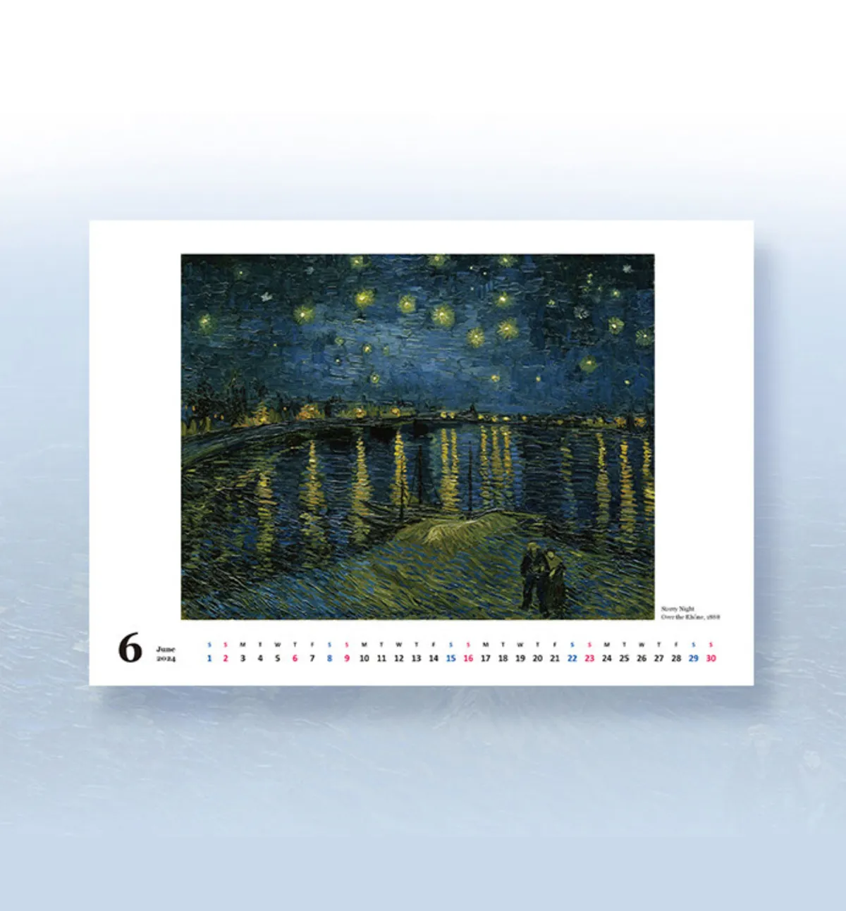 2024 Art Desk Calendar [Vincent]