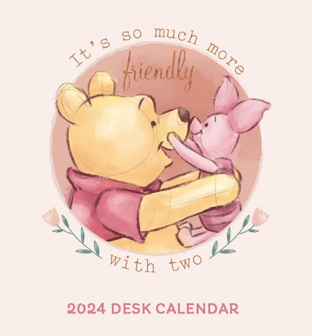 2024 Winnie The Pooh Desk Calendar