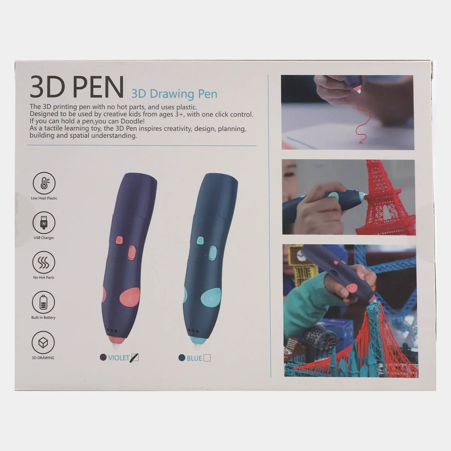 3D Printing Pen With Tool For Kids