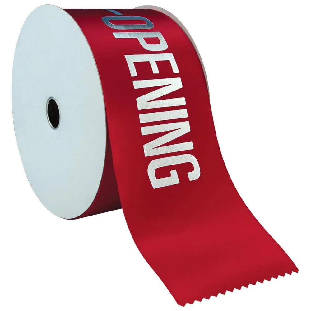 4" X 100 Yards Custom Award Ribbon Roll