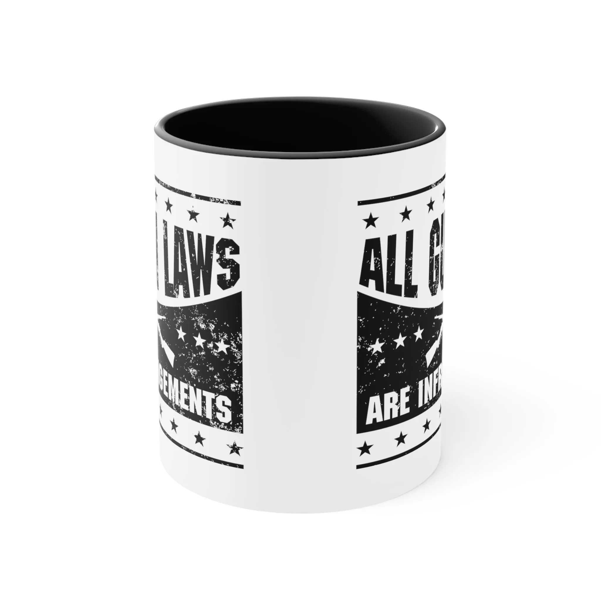 All Gun Laws are Infringement Mug (2 sizes, 3 colors)