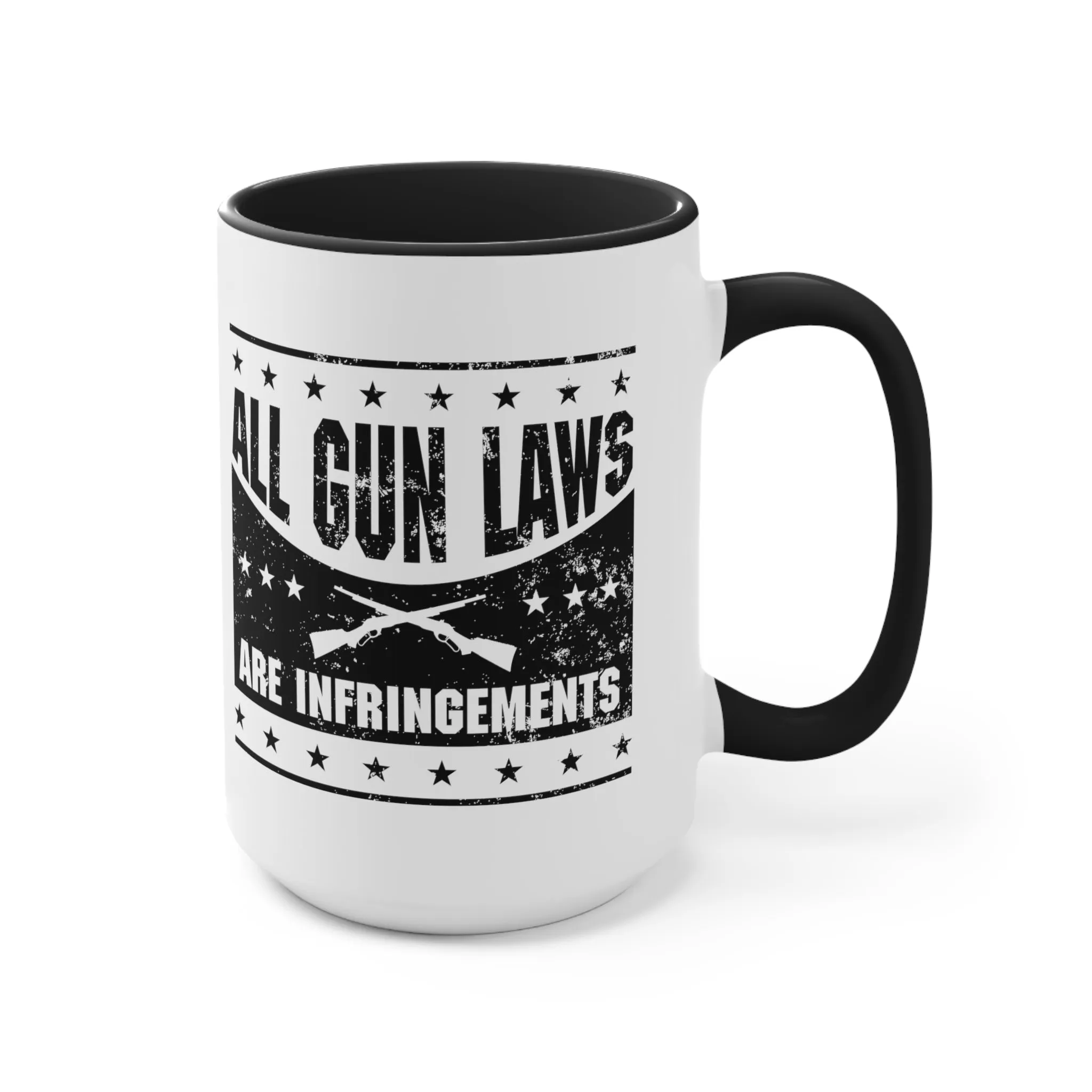 All Gun Laws are Infringement Mug (2 sizes, 3 colors)