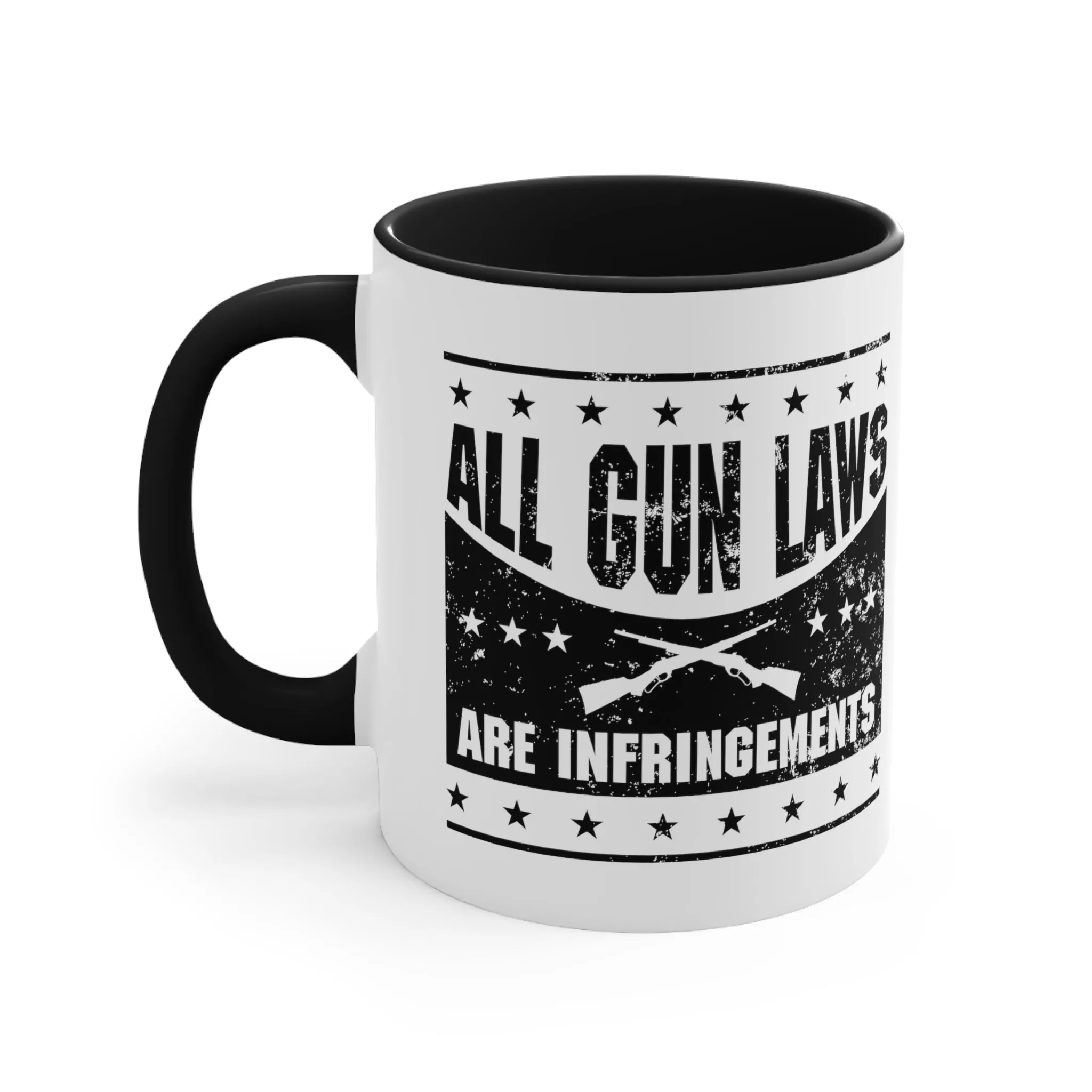 All Gun Laws are Infringement Mug (2 sizes, 3 colors)