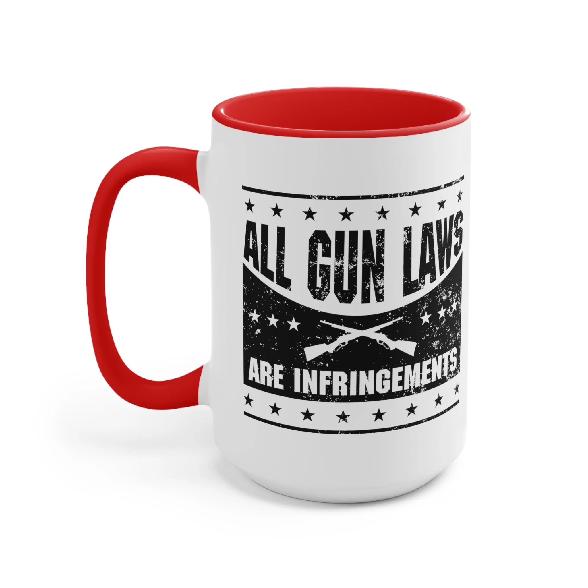 All Gun Laws are Infringement Mug (2 sizes, 3 colors)