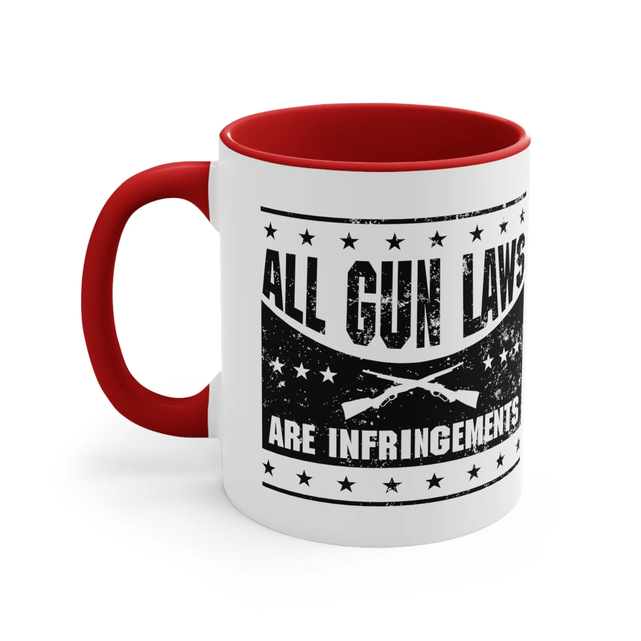 All Gun Laws are Infringement Mug (2 sizes, 3 colors)