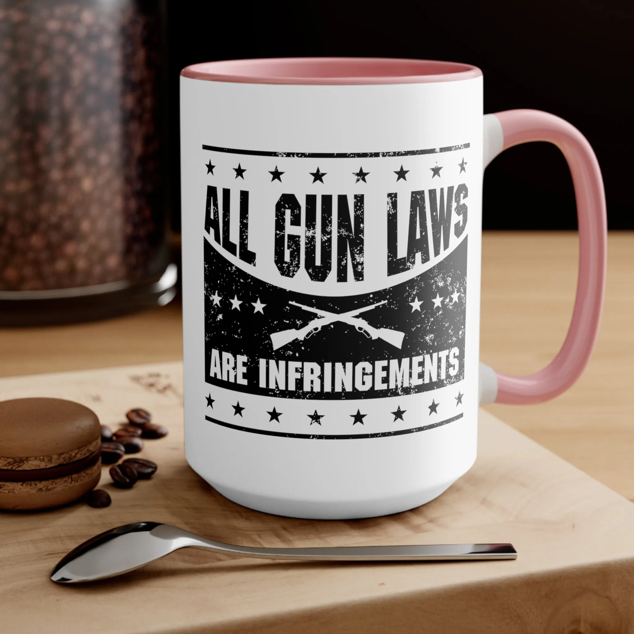 All Gun Laws are Infringement Mug (2 sizes, 3 colors)