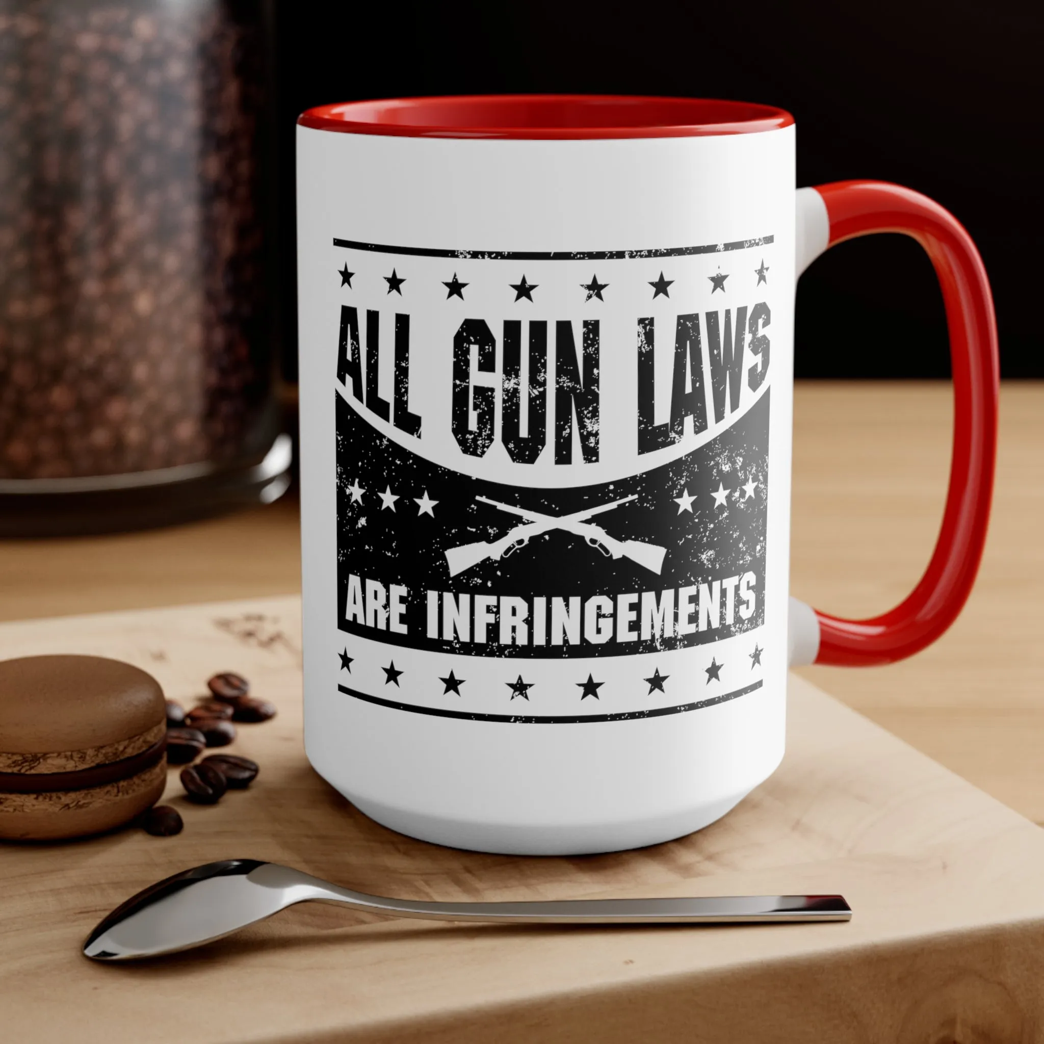 All Gun Laws are Infringement Mug (2 sizes, 3 colors)