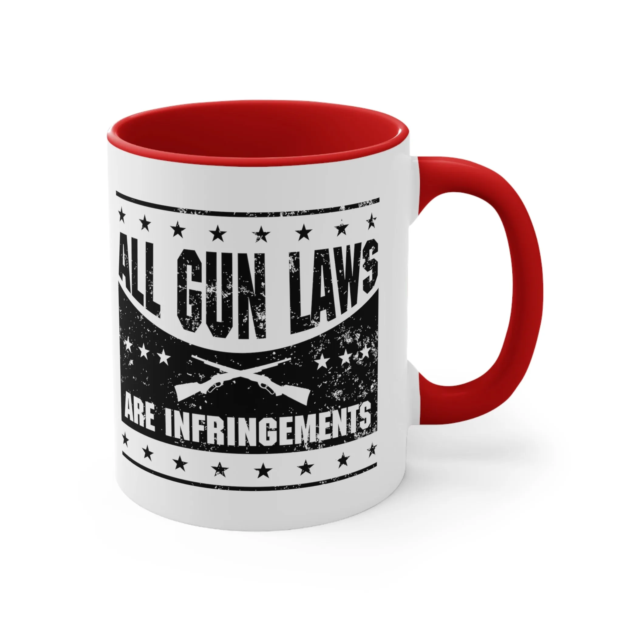 All Gun Laws are Infringement Mug (2 sizes, 3 colors)