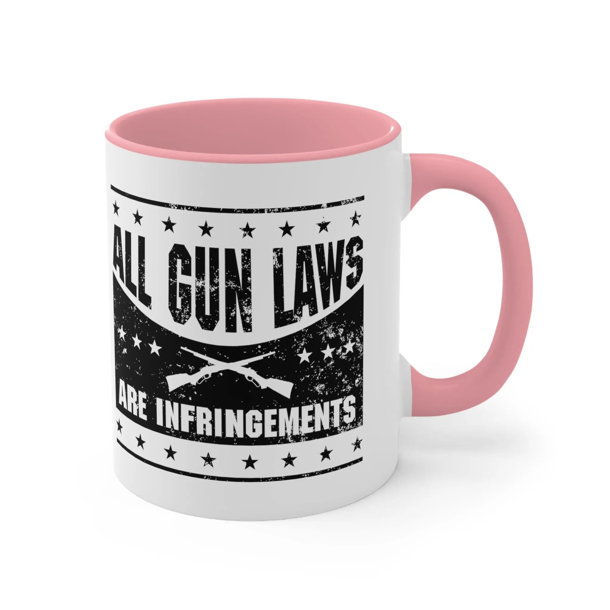 All Gun Laws are Infringement Mug (2 sizes, 3 colors)