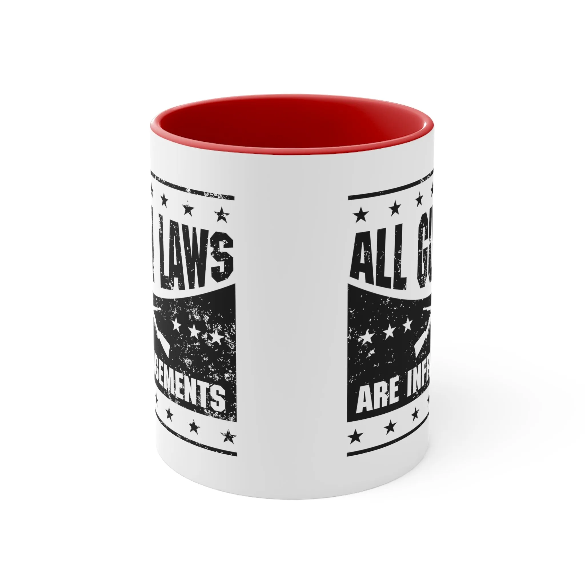 All Gun Laws are Infringement Mug (2 sizes, 3 colors)