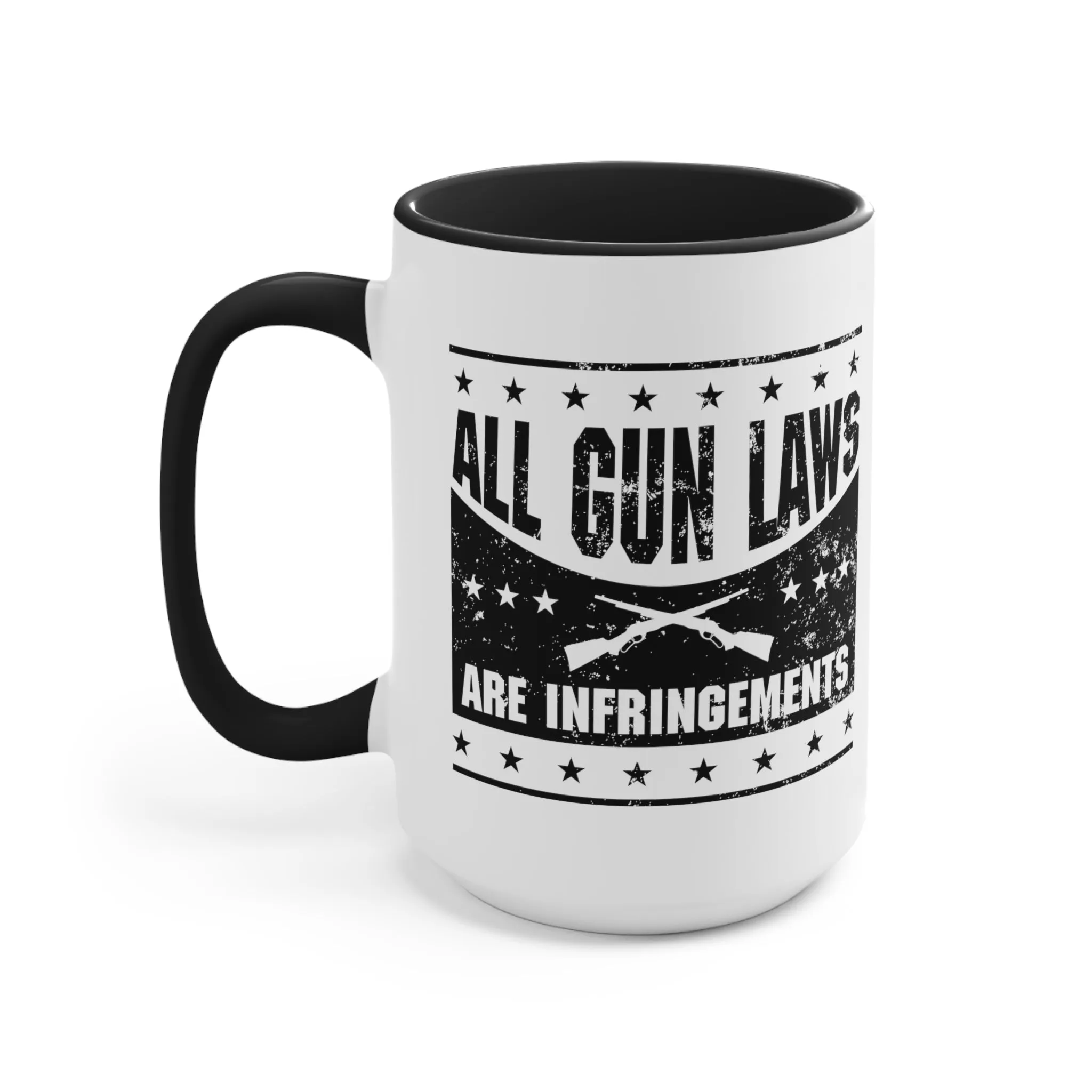 All Gun Laws are Infringement Mug (2 sizes, 3 colors)