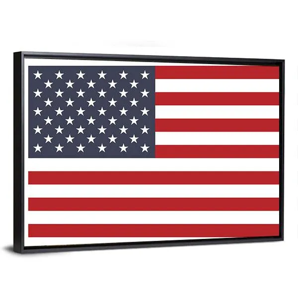 American Flag Canvas Wall Art