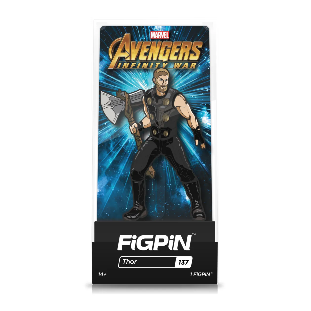 Avengers Infinity War: FiGPiN Enamel Pin Thor [137]