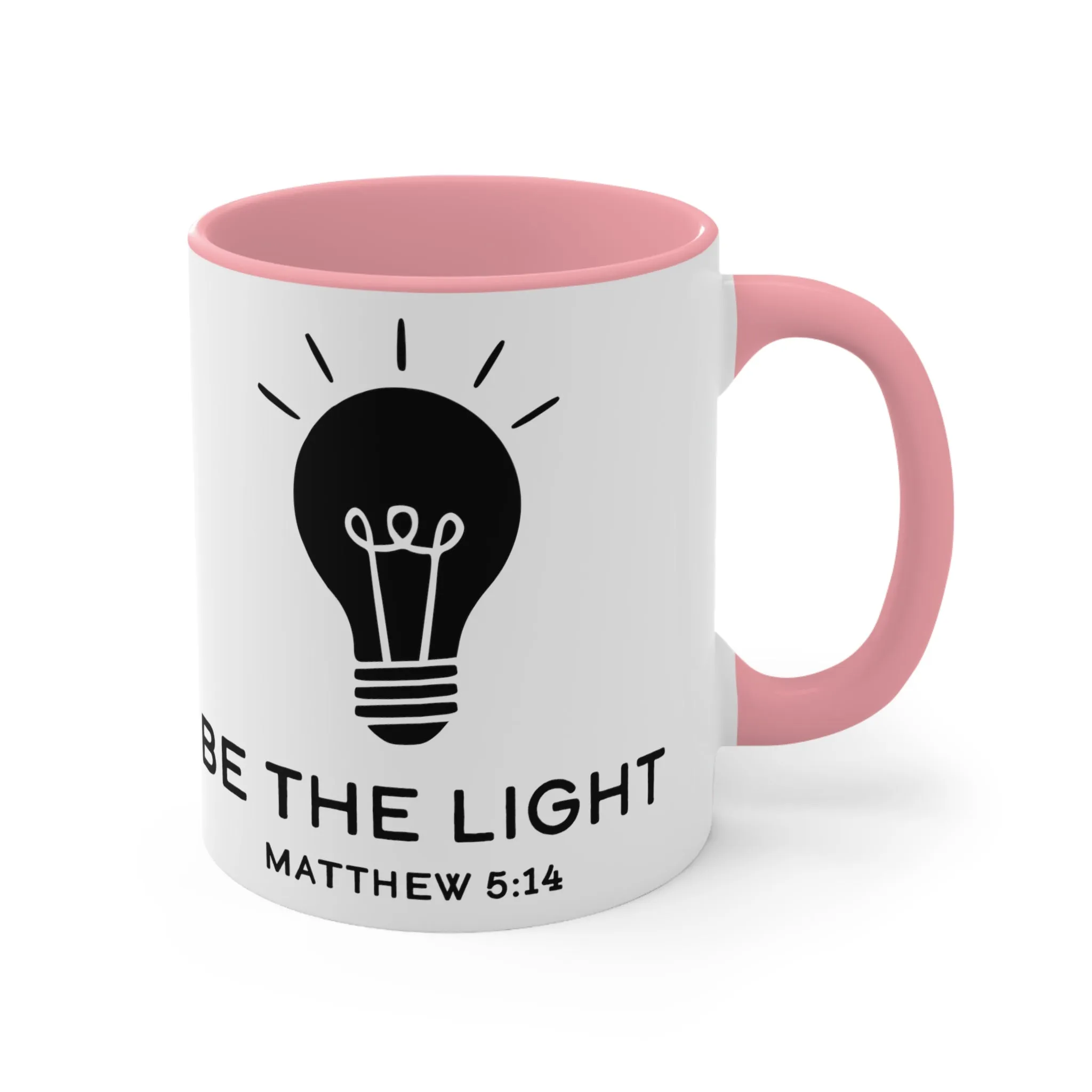 Be The Light Mug (2 sizes, 3 colors)