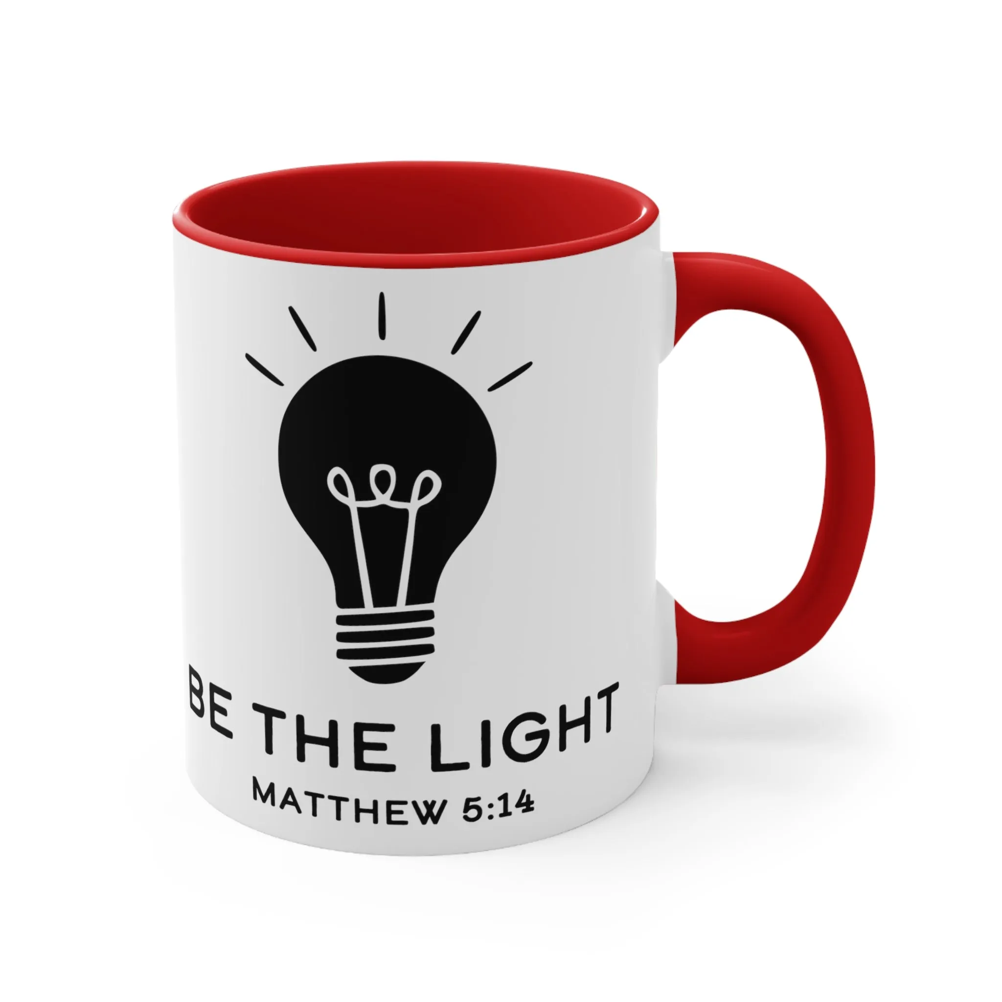 Be The Light Mug (2 sizes, 3 colors)