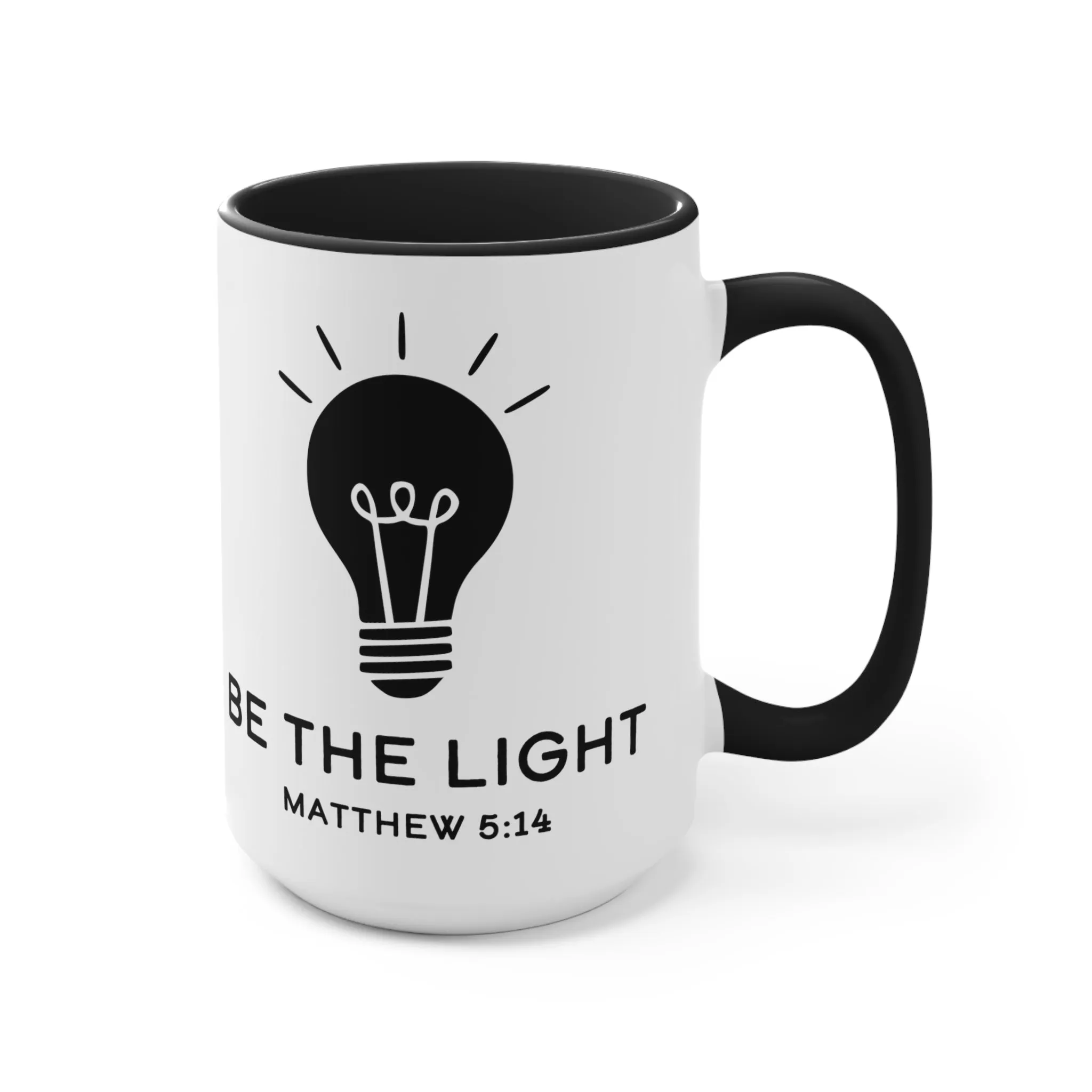 Be The Light Mug (2 sizes, 3 colors)