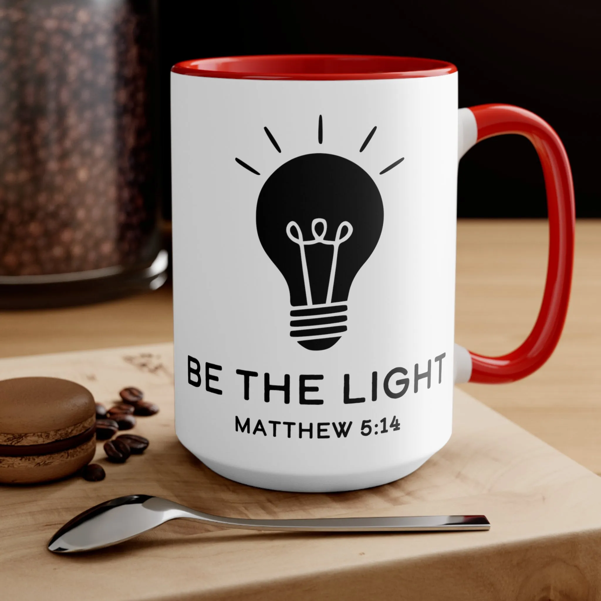 Be The Light Mug (2 sizes, 3 colors)