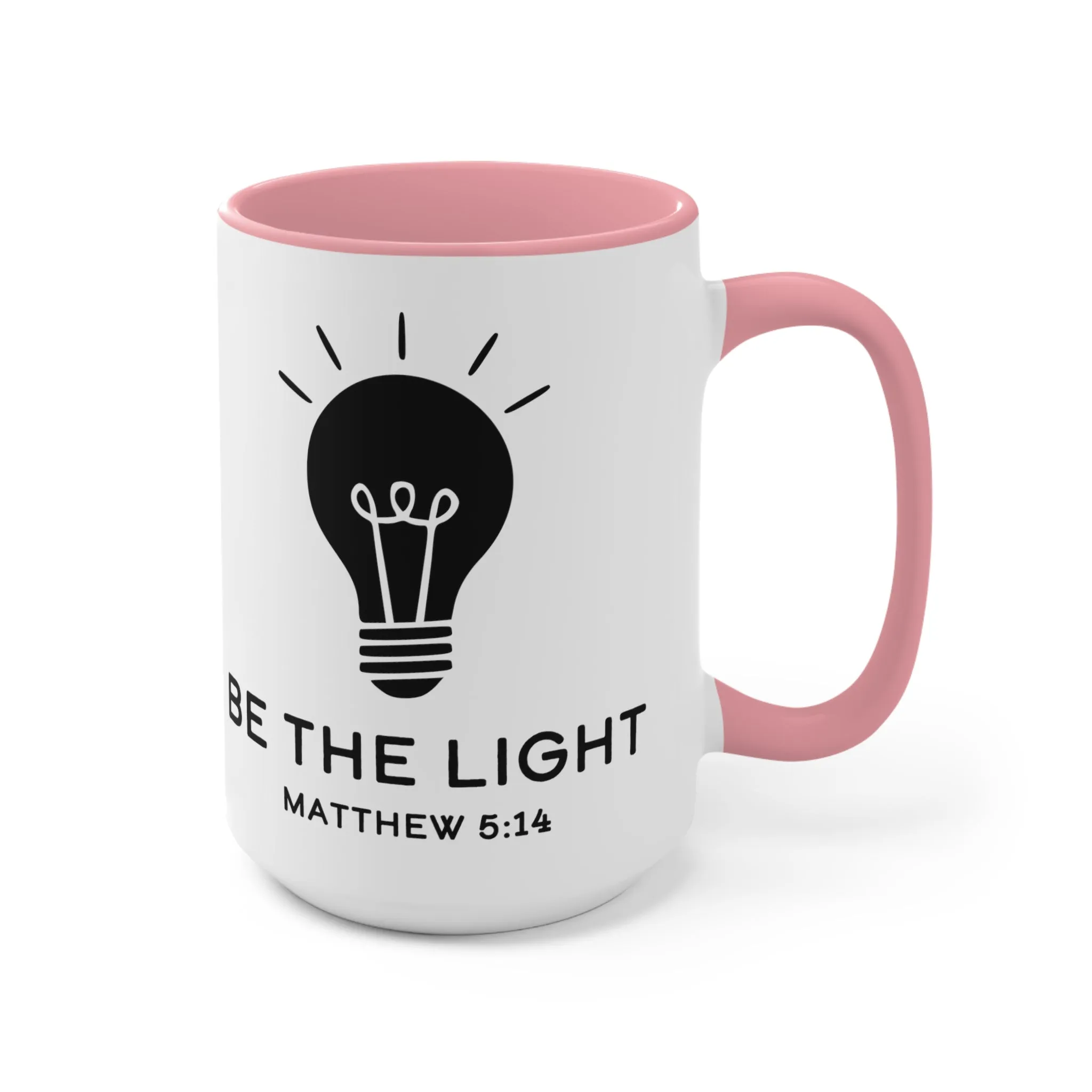 Be The Light Mug (2 sizes, 3 colors)