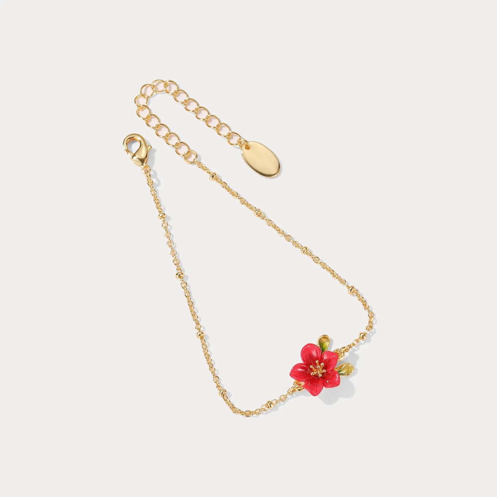 Begonia Flower Bracelet