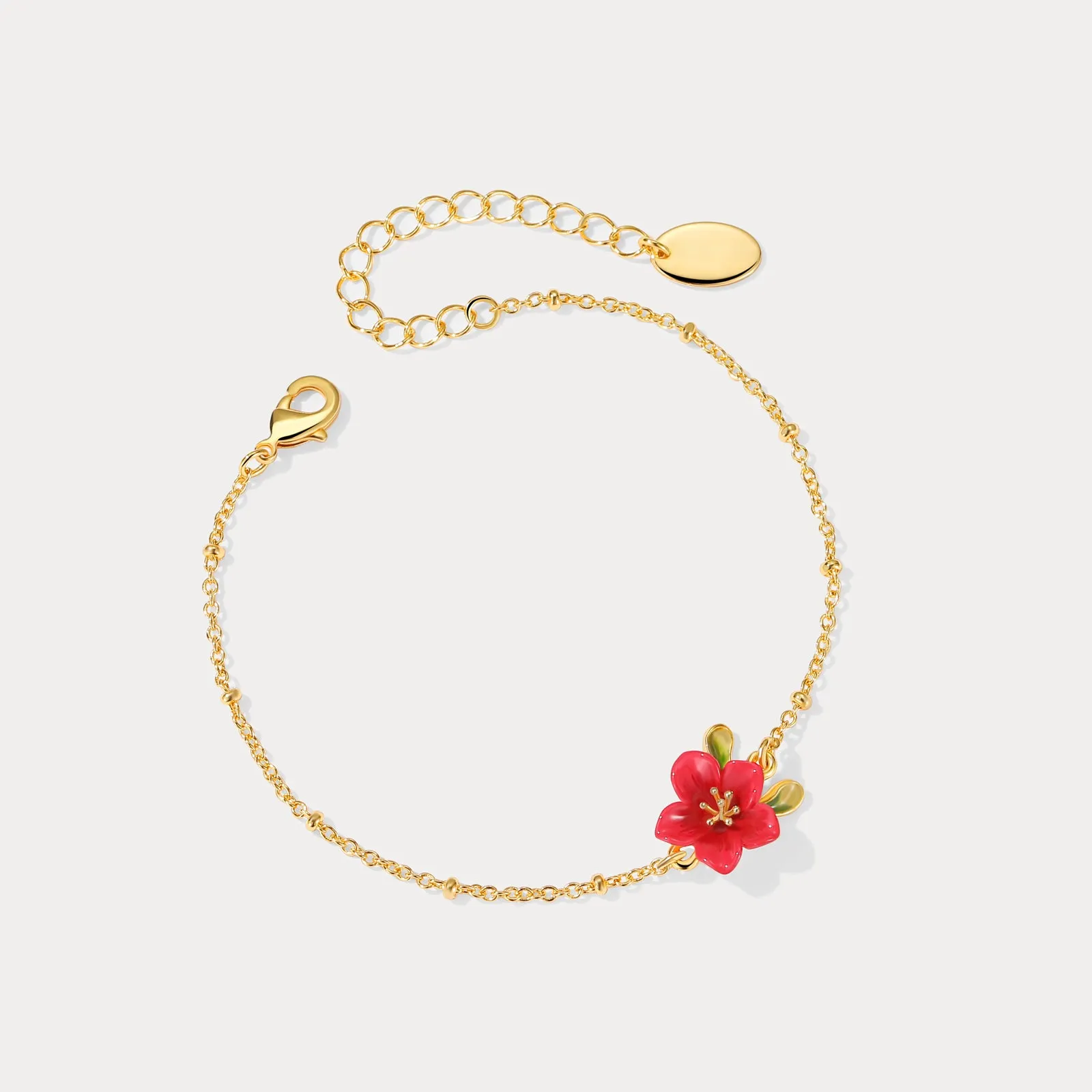 Begonia Flower Bracelet