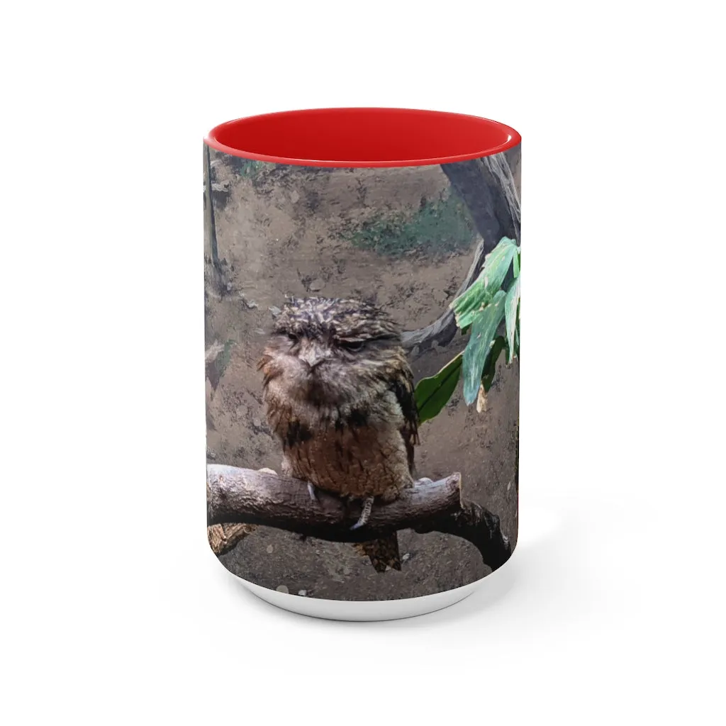 Bird Owl Accent Mug