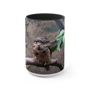 Bird Owl Accent Mug