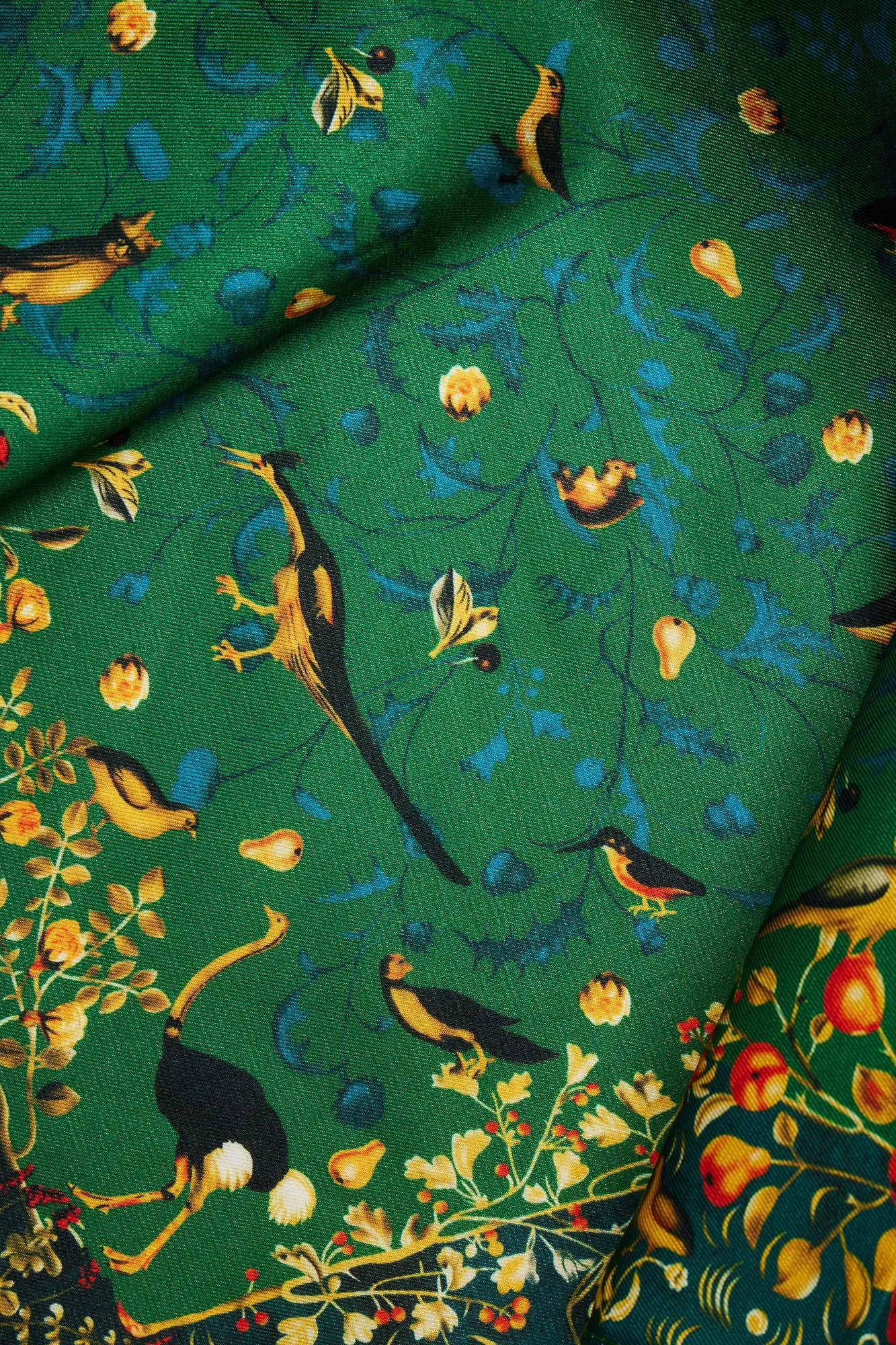 Birds Of A Flock Bandana - Green/combo