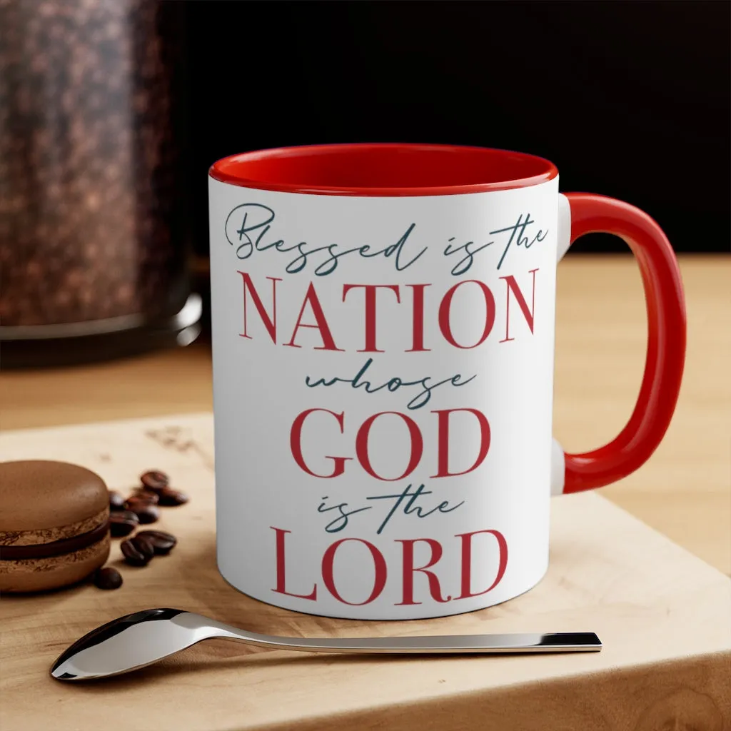 Blessed Nation Mug (2 sizes, 2 colors)