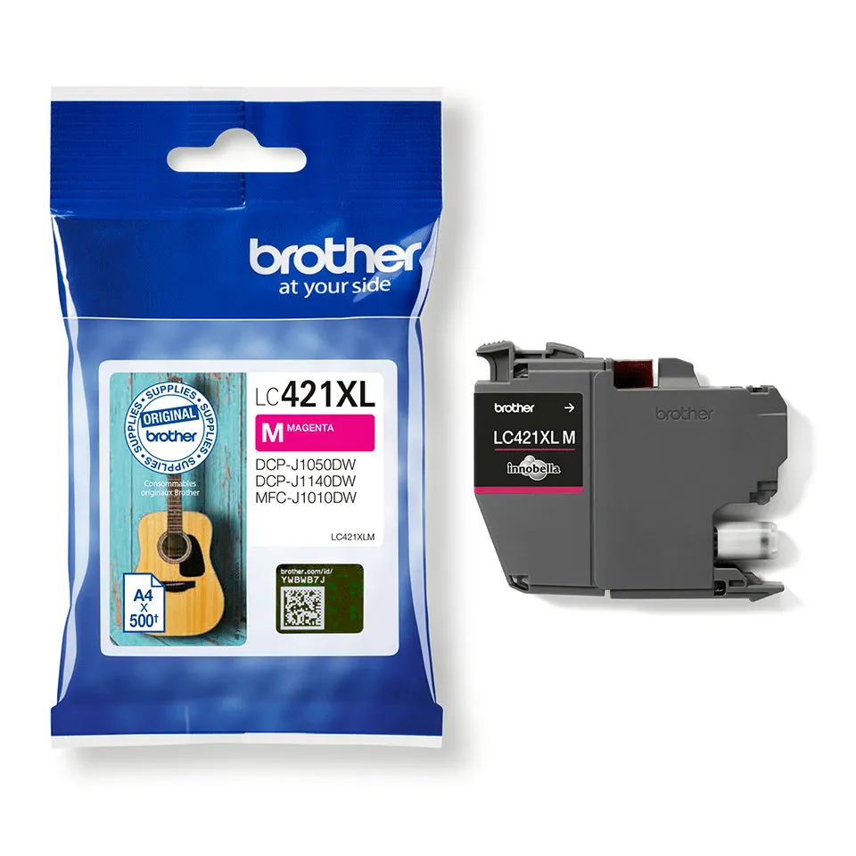 Brother Lc421xlm - High Yield - Magenta - Original - Ink Cartridge