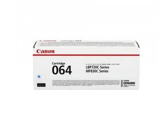 Canon 064 - Cyan - Original - Toner Cartridge - For I-Sensys Lbp722cdw, Mf832cdw