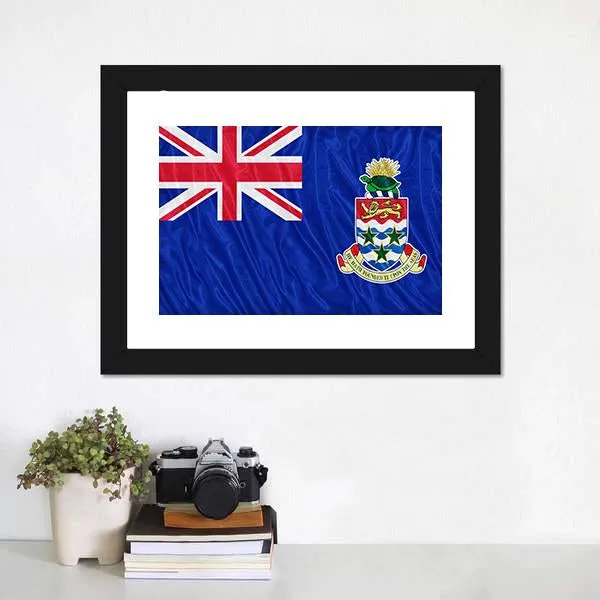 Cayman Islands Flag Canvas Wall Art