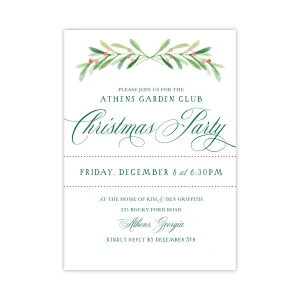 Christmas Party Invitation