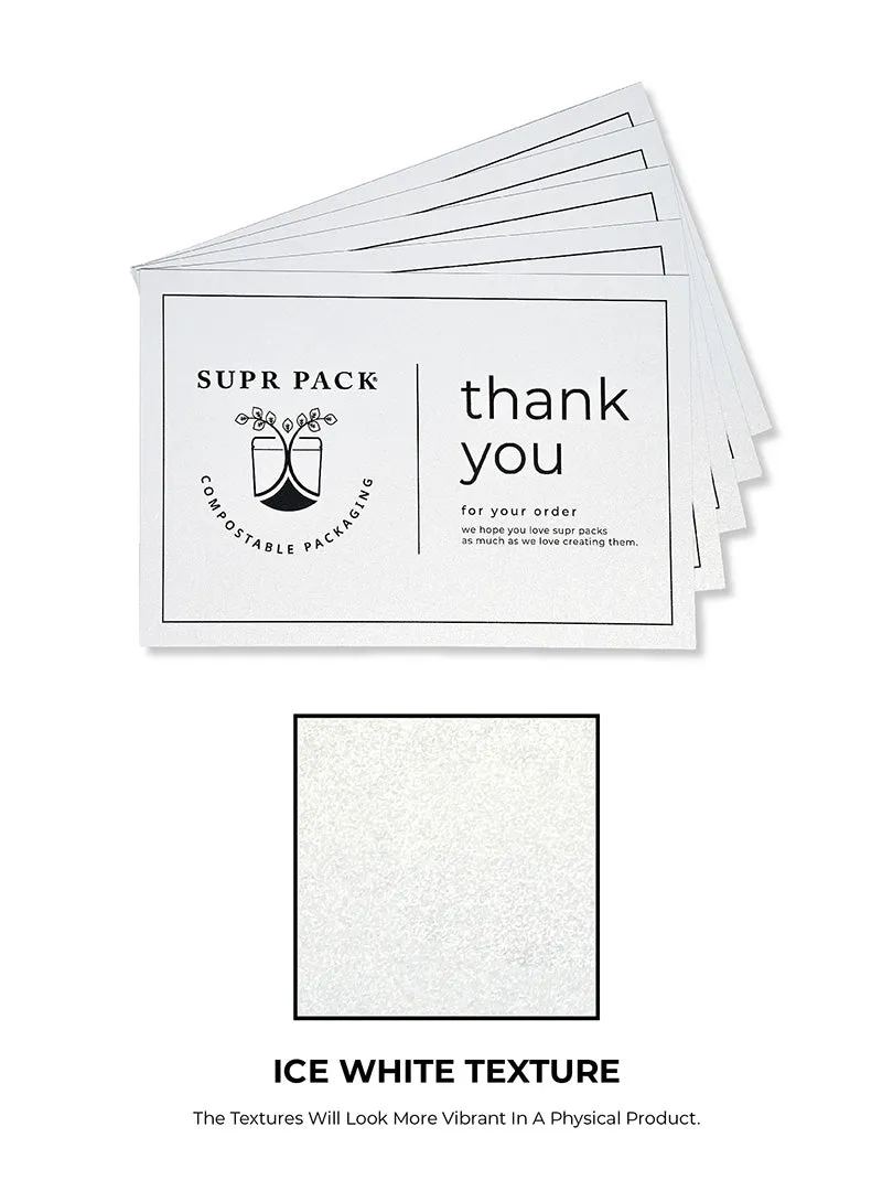 Custom Cards - Eco-Friendly Premium Textured Paper