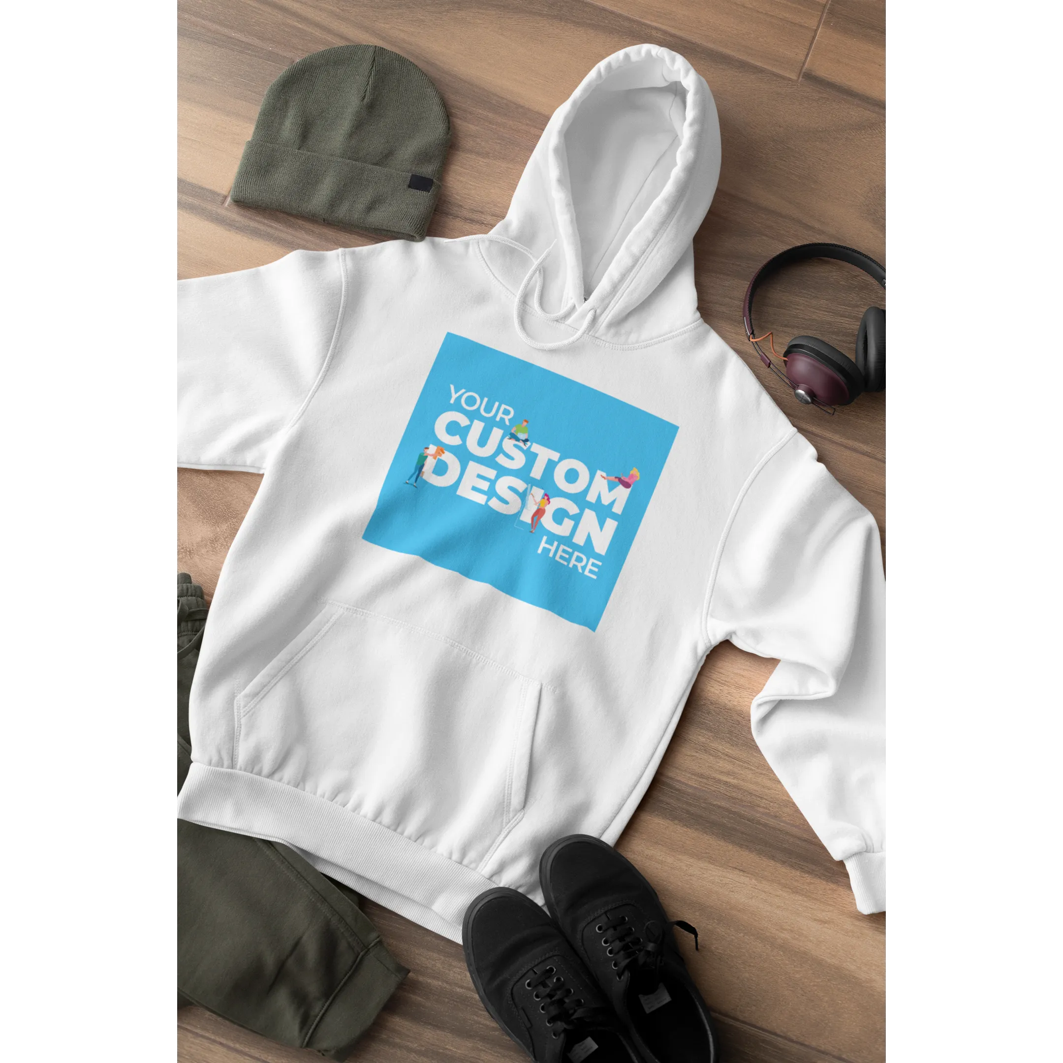 Custom Hoodie (Single Side Printing)