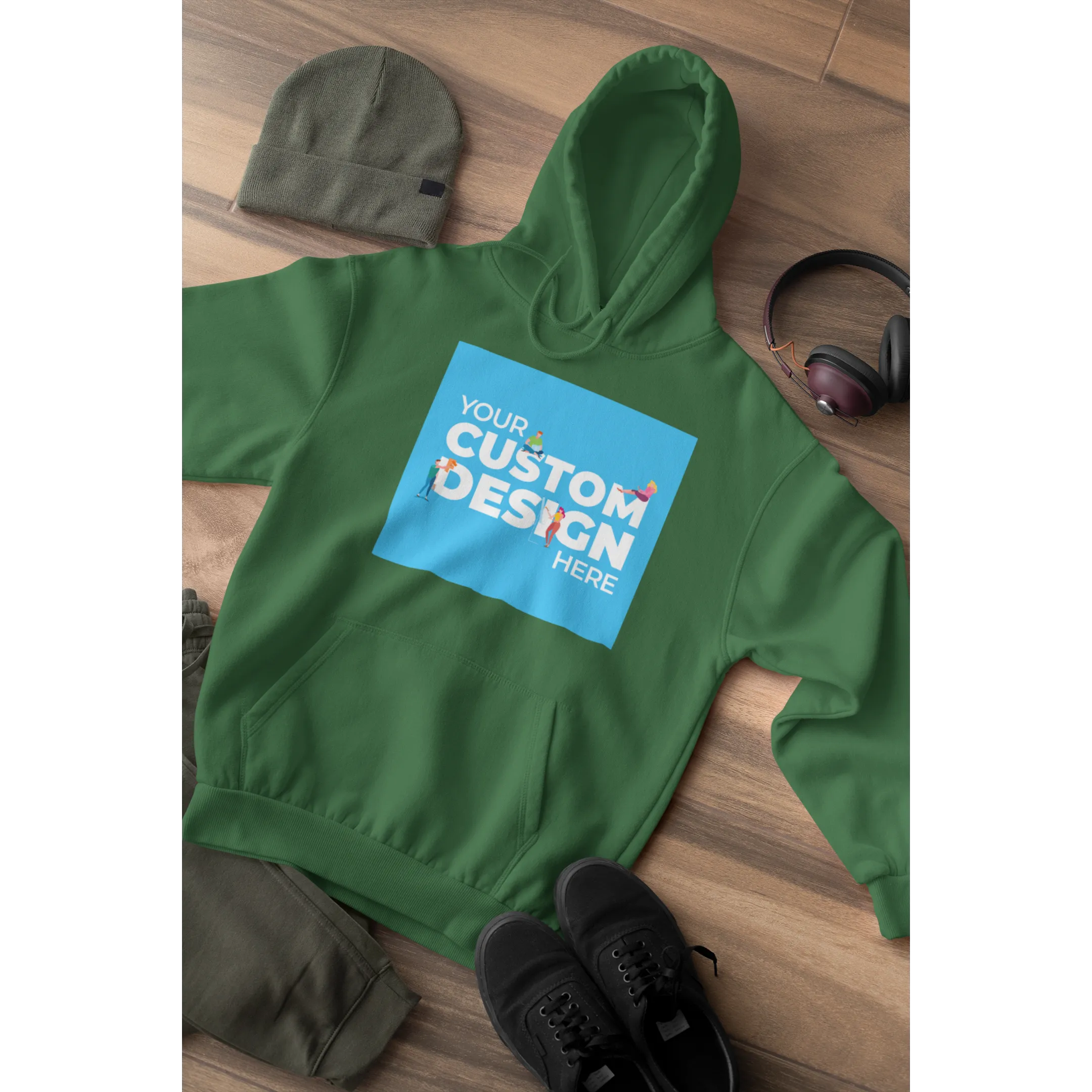 Custom Hoodie (Single Side Printing)