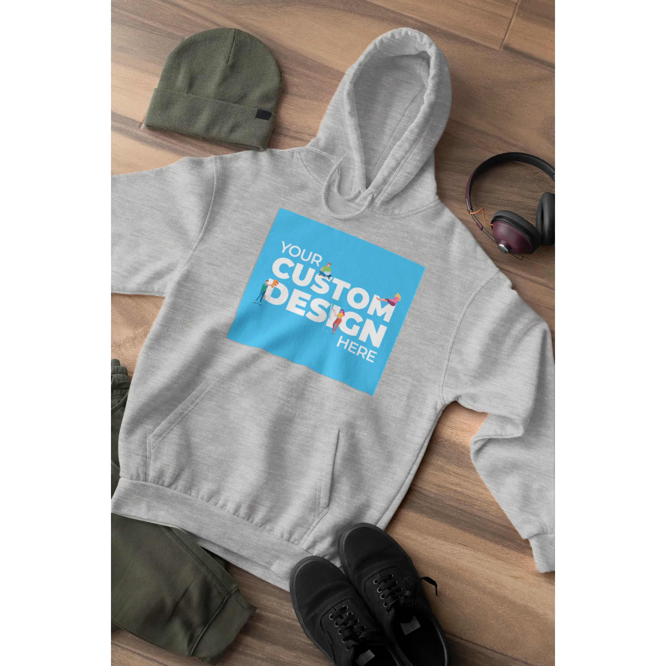 Custom Hoodie (Single Side Printing)