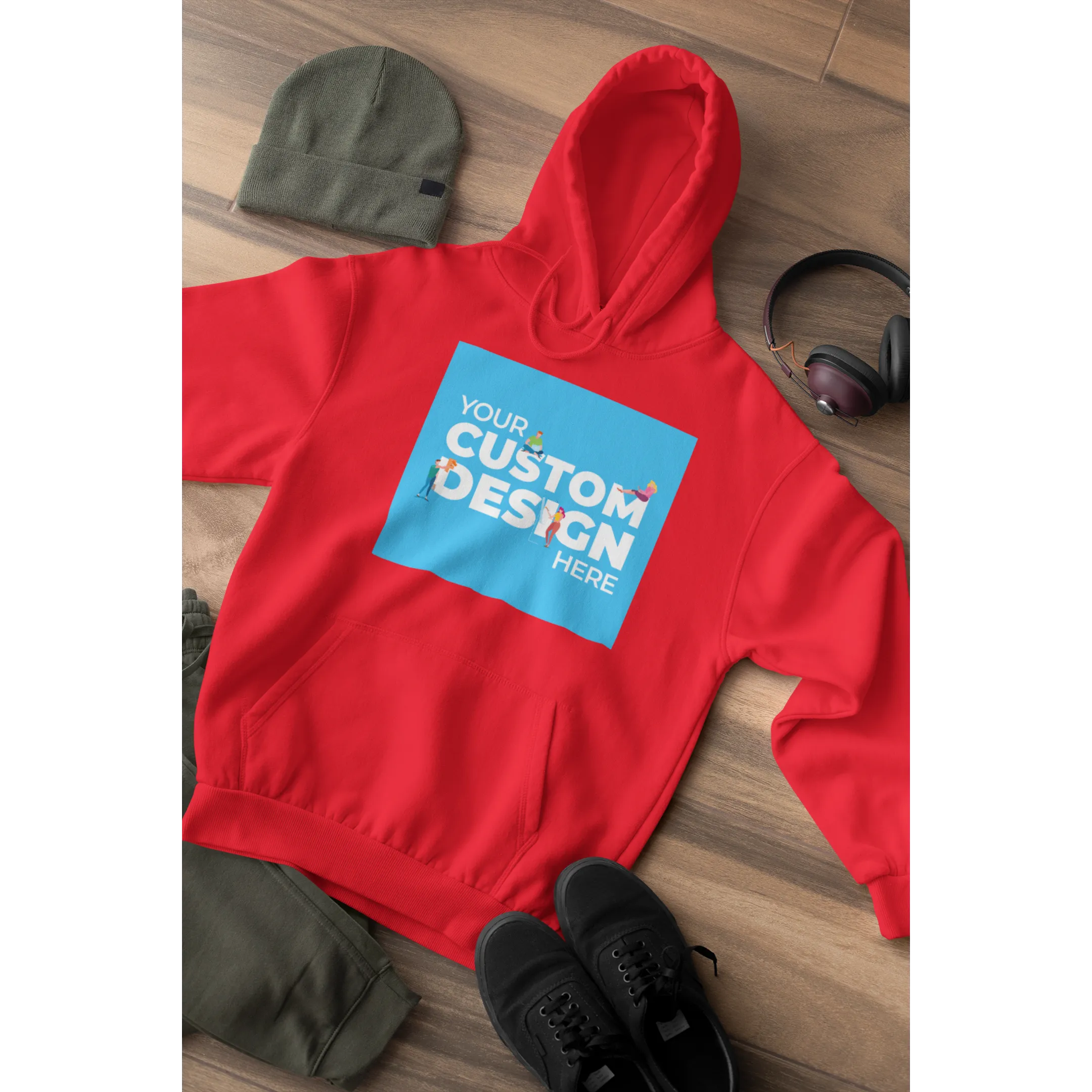 Custom Hoodie (Single Side Printing)